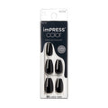 ImPRESS Color MC All Black Nails 30 pcs