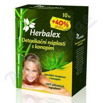 Detox patches with cannabis 10 pcs + 40% FREE