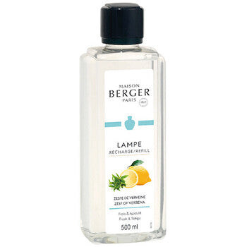 Zest of Verbena Lampe Recharge/Refill 500ml