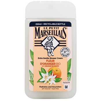 Extra Gentle Shower Cream Organic Orange Blossom 400ml