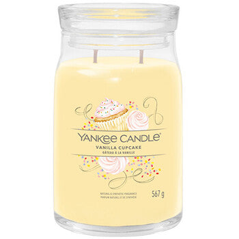Yankee Candle Vanilla Cupcake Signature Candle (vanilla cupcake) 368.0g