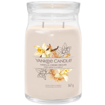 Vanilla Creme Brulee Signature Candle (vanilla creme brulee) 567.0g