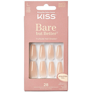 Bare but Better Nails Nude Drama ( 28 pcs )