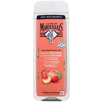 Extra Gentle Shower Gel Organic White Peach & Organic Nectarine 400ml