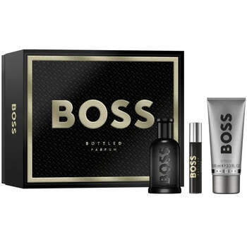 Boss Bottled Parfum Gift Set Parfum 100 ml, miniature 10 ml and shower gel 100 ml 100ml