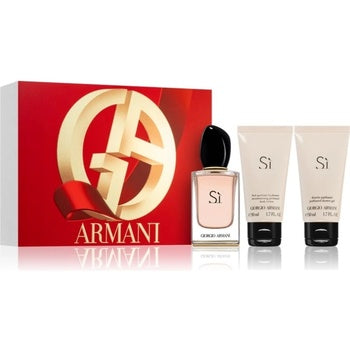 Sí Gift set EDP 50 ml, shower gel 50 ml and body lotion 50 ml 50ml
