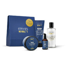 Shaving Box Blue Velvet