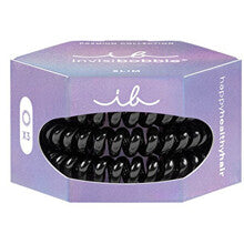 Slim Premium True Black - hair ties ( 3 pcs )