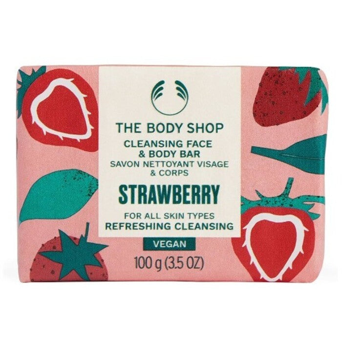 Strawberry Cleansing Face &amp; Body Bar 100.0g