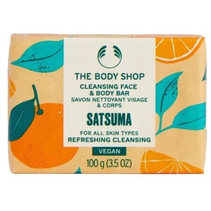 Satsuma Cleansing Face &amp; Body Bar 100.0g