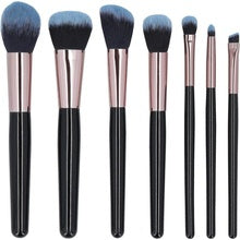 Makeup Brush Set Black ( 7 ks ) - Sada štětců
