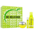 DKNY Be Delicious Gift set EDP 100 ml, miniature EDP 15 ml and shower foam 150 ml 100ml