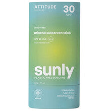 Sunly Mineral Sunscreen Stick SPF 30 - fragrance-free 60.0g