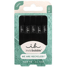 Hair Tie Black - hair ties 5 pcs