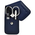 3-piece travel manicure set blue