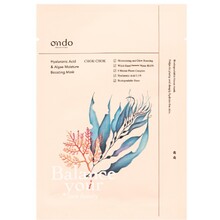 CHOK-CHOK Hyaluronic Acid & Algae Moisture Boosting Mask - Hydratační pleťová maska v plátýnku 25.0g
