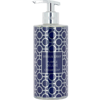 Purple Deluxe Cream Soap 400ml
