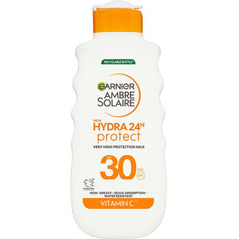 Ambre Solaire Hydra 24h Protect High Protection Milk SPF 30 - Opalovací mléko 175ml