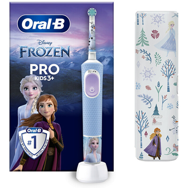 Vitality Pro Kids Frozen - Elektrický zubní kartáček s cestovním pouzdrem