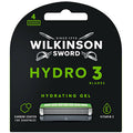 Hydro 3 Black Edition - Replacement heads 4 pcs