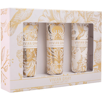 White Velvet Hand Cream Set