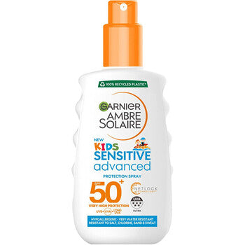 Ambre Solaire Protection Spray SPF 50+ - kids sensitive skin 150ml