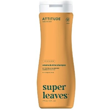 Super Leaves Volume & Shine Shampoo - Přírodní šampon pro lesk a objem jemných vlasů 473ml