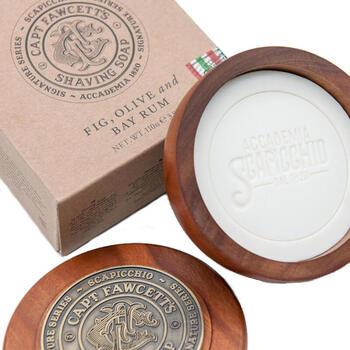 Scapicchio Shaving Soap - in wooden box