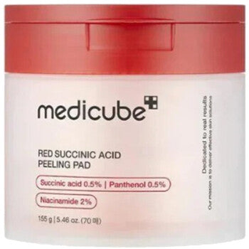 Red Succinic Acid Peeling Pad - Exfoliační pleťové tampony 155.0g