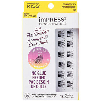imPRESS 01 Classy Natural - cluster lashes