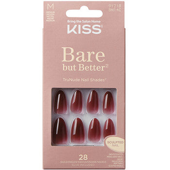 Bare-But-Better Nails - gel nails ( 28 pcs )
