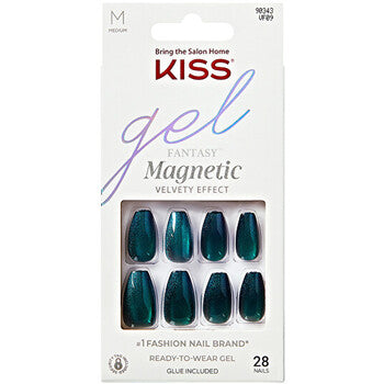 Gel Fantasy Magnetic Chameleon Nails - gel nails ( 28 pcs )