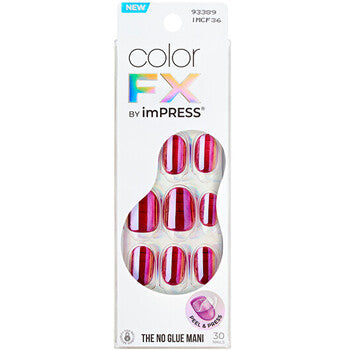 imPRESS Color FX Around You Nails - press-on nails ( 30 pcs )