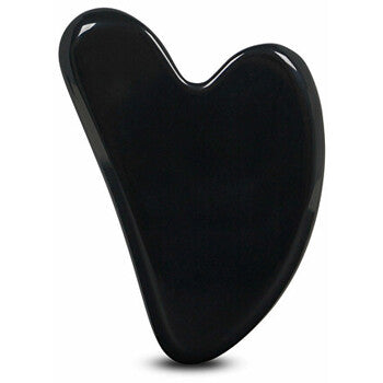 Obsidian Sculpting Stone - gua sha stone