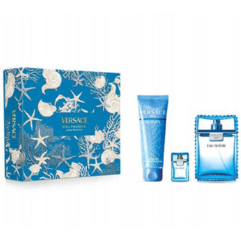 Man Eau Fraiche Dárková sada EDT 100 ml, miniaturka EDT 5 ml a sprchový gel 150 ml 100ml