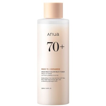 Rice 70 + Ceramide Glow Milky Toner - Rozjasňující pleťový toner s rýžovým extraktem 250ml