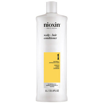 System 1 Scalp + Hair Conditioner - natural hair prone to falling 1000ml