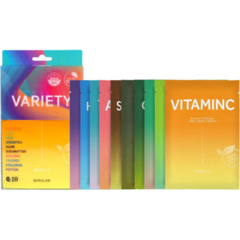 Variety Clean Vegan Mask Mix -  Dárková sada pleťových masek 230.0g