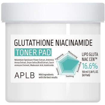 Glutathione Niacinamide Toner Pad ( 60 pcs ) 60ml