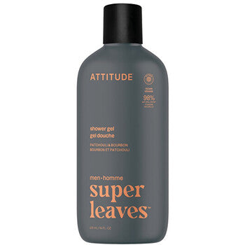 Super Leaves Patchouli & Bourbon Shower Gel - men 415ml