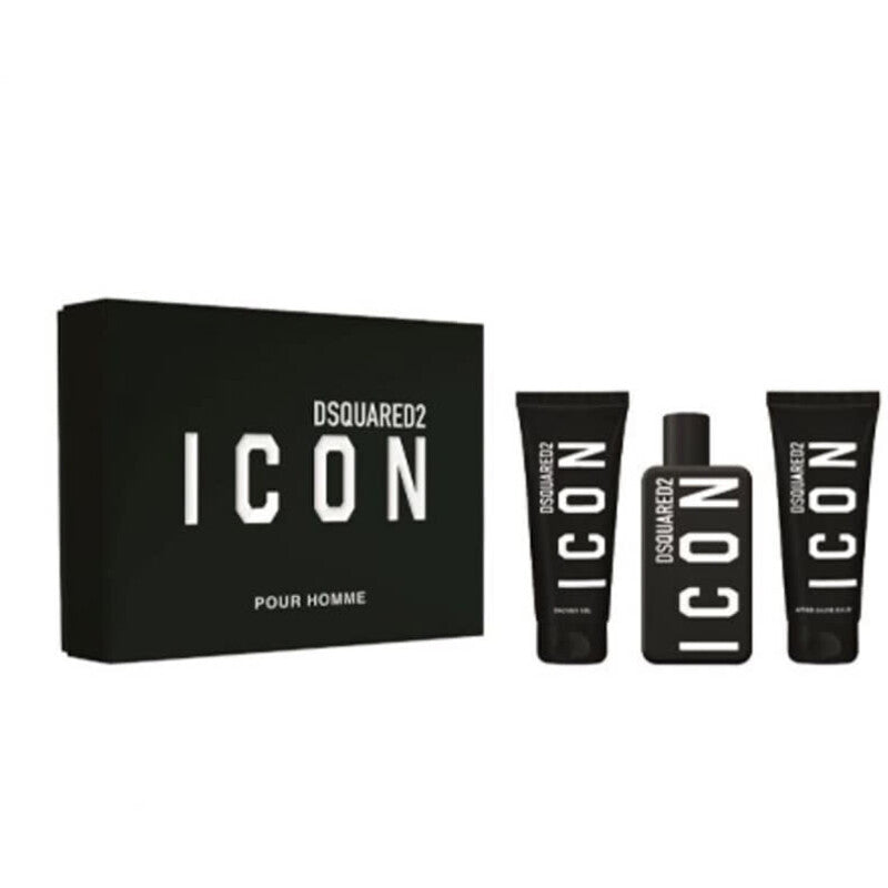 Icon Pour Homme Gift Set EDP 100 ml, shower gel 100 ml and aftershave balm 100 ml 100ml