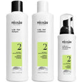 System 2 Set - fine noticeably thinning natural hair