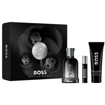 Boss Bottled Beyond Dárková sada EDP 100 ml, sprchový gel 100 ml a miniaturka EDP 10 ml 100ml