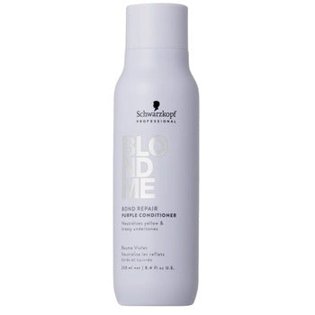 BlondMe Bond Repair Purple Conditioner - Tónovací kondicionér pro neutralizaci žlutých tónů 250ml