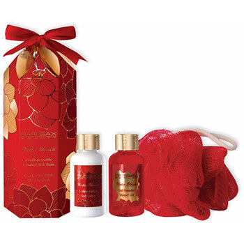 Winter Blossom Cracker Trio Bath Set - magnolia