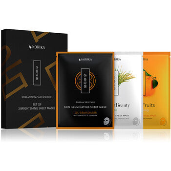 Brightening Sheet Masks - Sada rozjasňujících masek