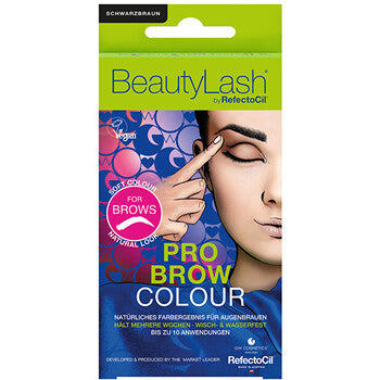Pro Brow Colour - eyebrow tinting set 7 ml Black-Brown