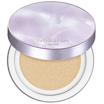 Glow Layering Fit Cushion SPF50 - Make-up v houbičce 14 g 21 Vanilla