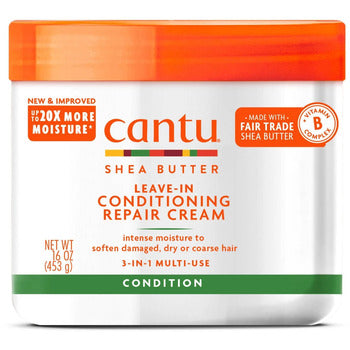 Shea Butter Leave-In Conditioning Repair Cream - Hydratační maska pro poškozené vlasy 453ml