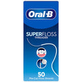 Super Floss - Dental floss (50 pcs)